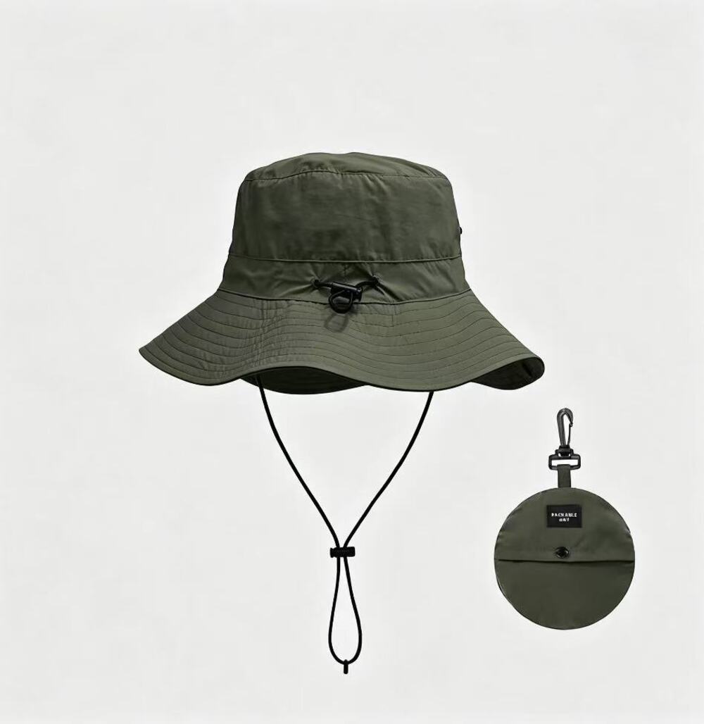 Foldable Mountaineering Hat Unisex Summer Outdoor Sun Protection Bucket Hat